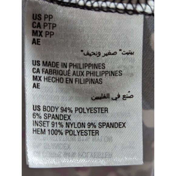 Alfani Size PP jersey knit top with sheer hem and 3/4 length sleeves - Picture 5 of 6